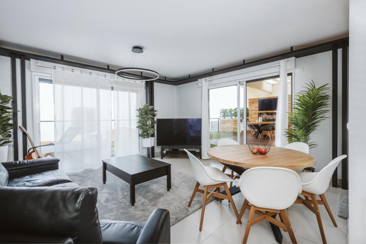 Monaco View, Pool, Garage, 100 M2 Terrace Appartement Beausoleil Buitenkant foto