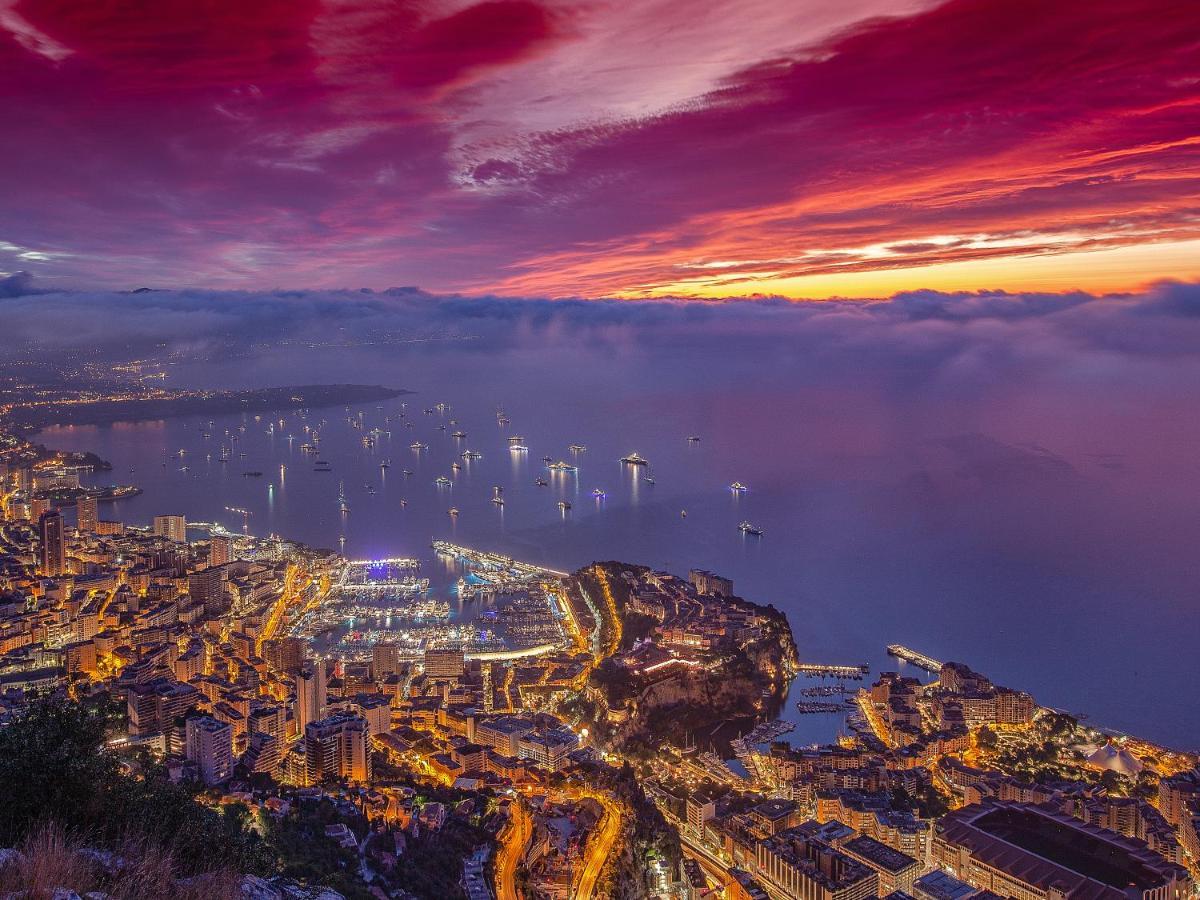 Monaco View, Pool, Garage, 100 M2 Terrace Appartement Beausoleil Buitenkant foto